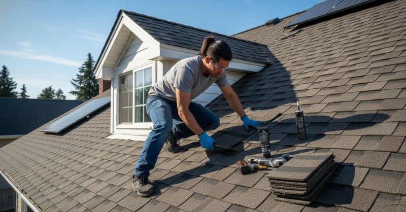 Damaged Roof Replacement
